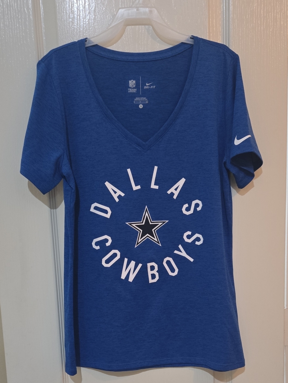 Nike Dri-Fit Dallas Cowboys Womens Small T-Shirt NFL Team Apparel